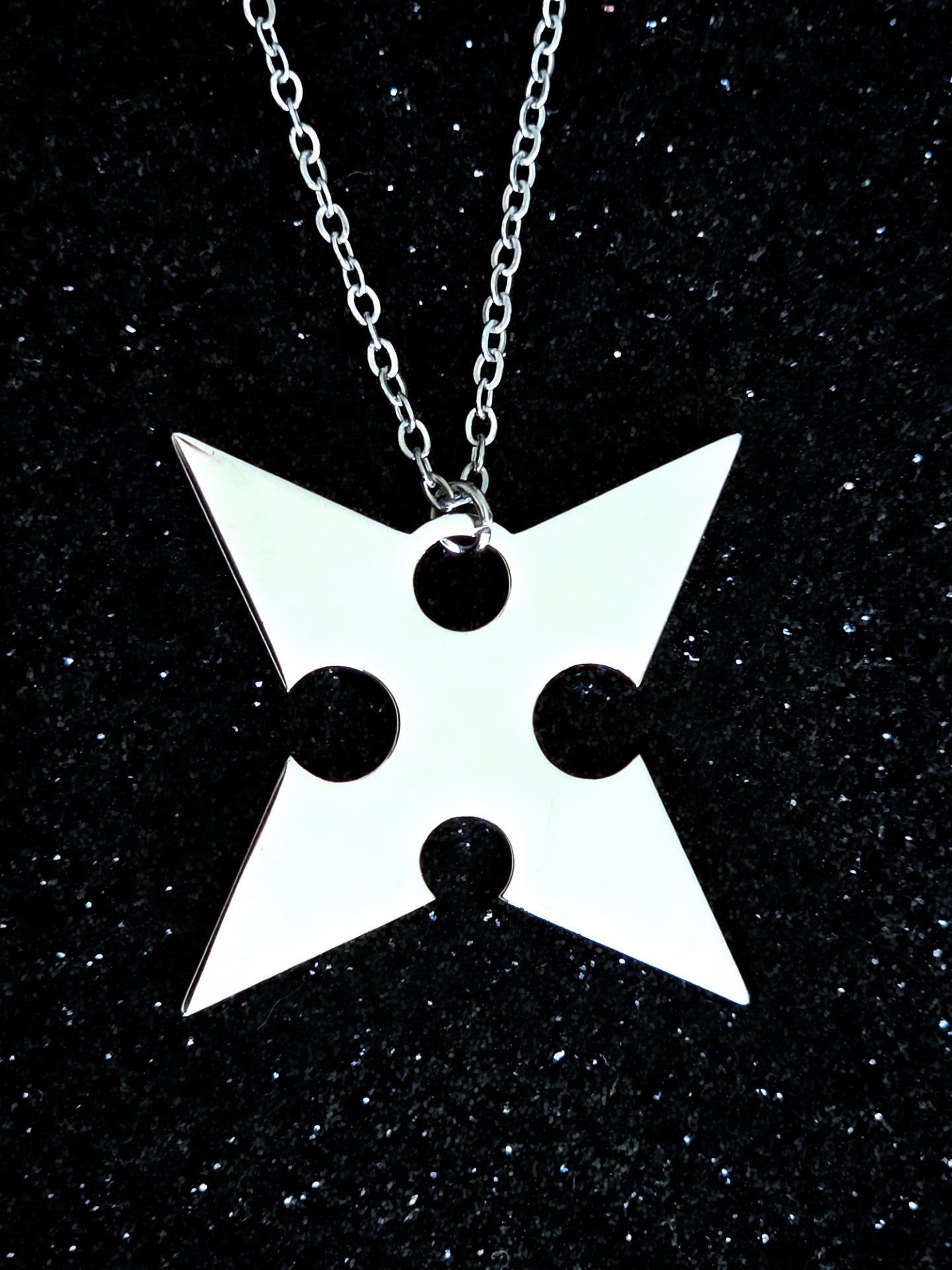 Collar de acero inoxidable Roxas Kingdom Hearts Inspired Cosplay