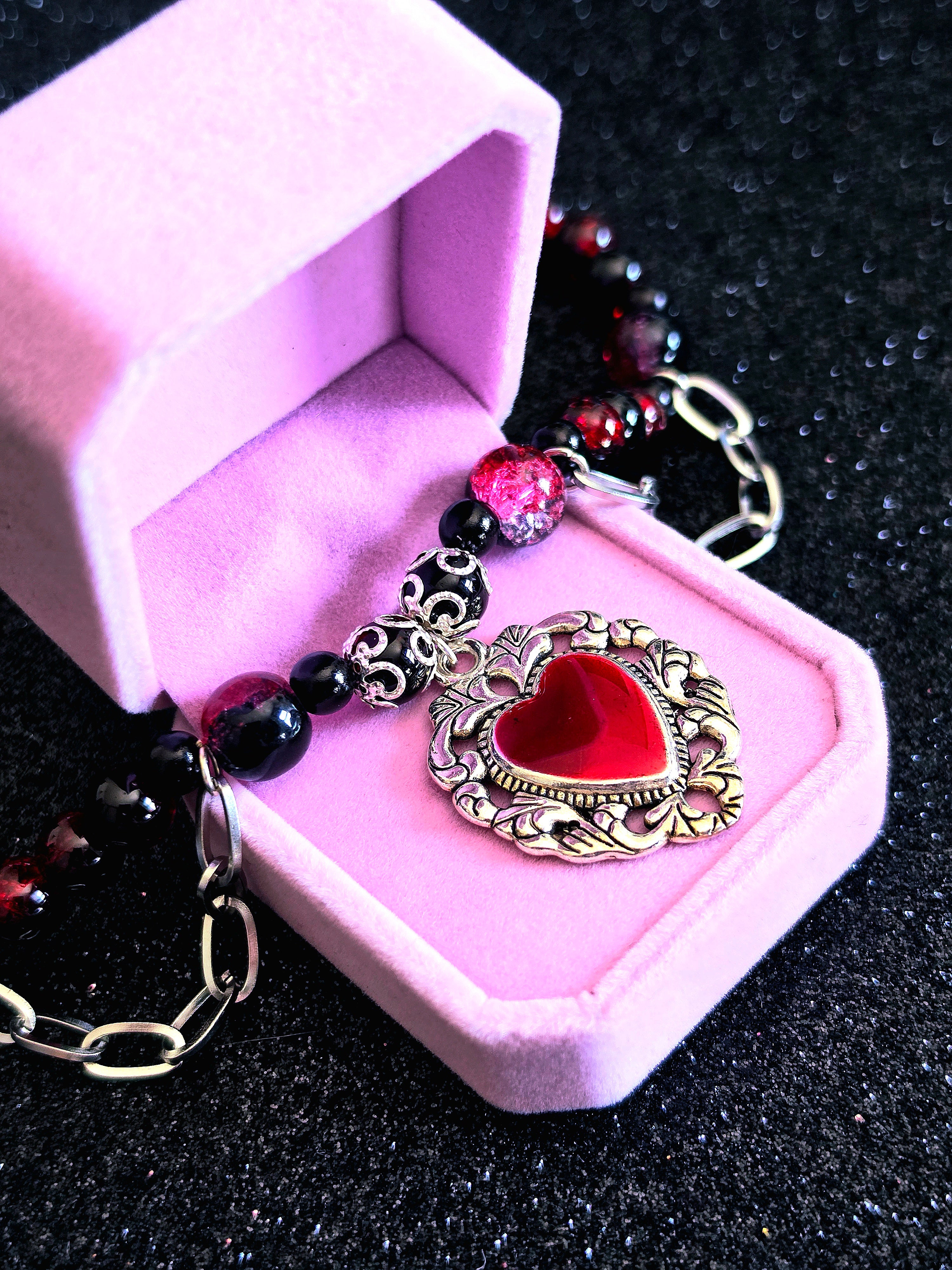Gargantilla Death Note Goth | Choker Hecho a Mano Acero Inoxidable