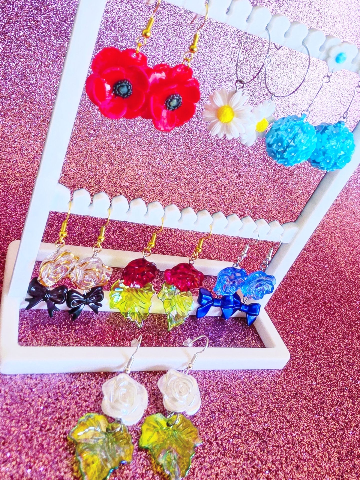 Pendientes Florales Hechos a Mano | Colección Floral