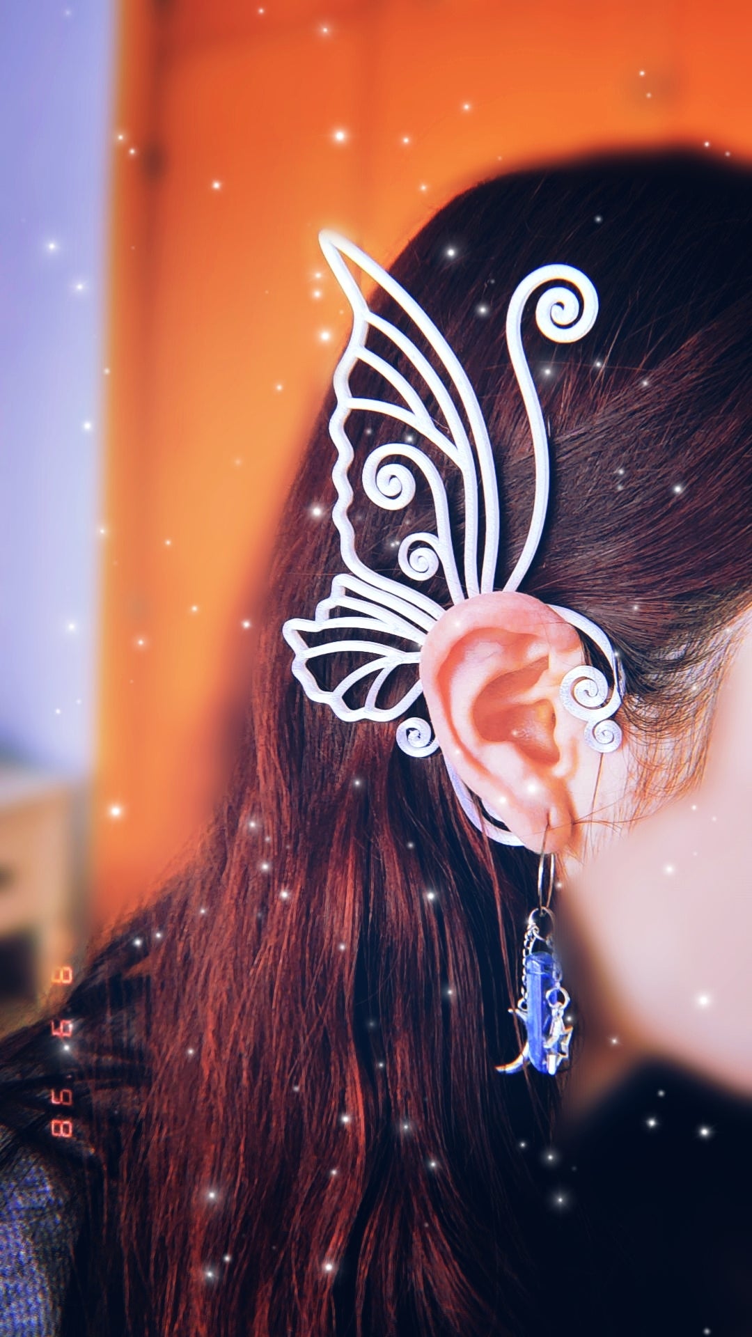 Ear Cuff Fae Fantasy – Pendientes Sin Agujero 3D Fairycore Romantasy | WitchBelyArt
