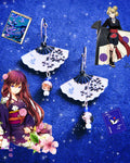 Pendientes Exóticos Acero Inoxidable – Estilo Coquette Vintage Fantasy | WitchBelyArt