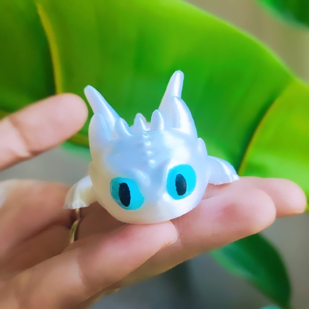 Pack Pareja de Dragones Cómo Entrenar a Tu Dragón 3D Pintados a Mano | WitchBelyArt