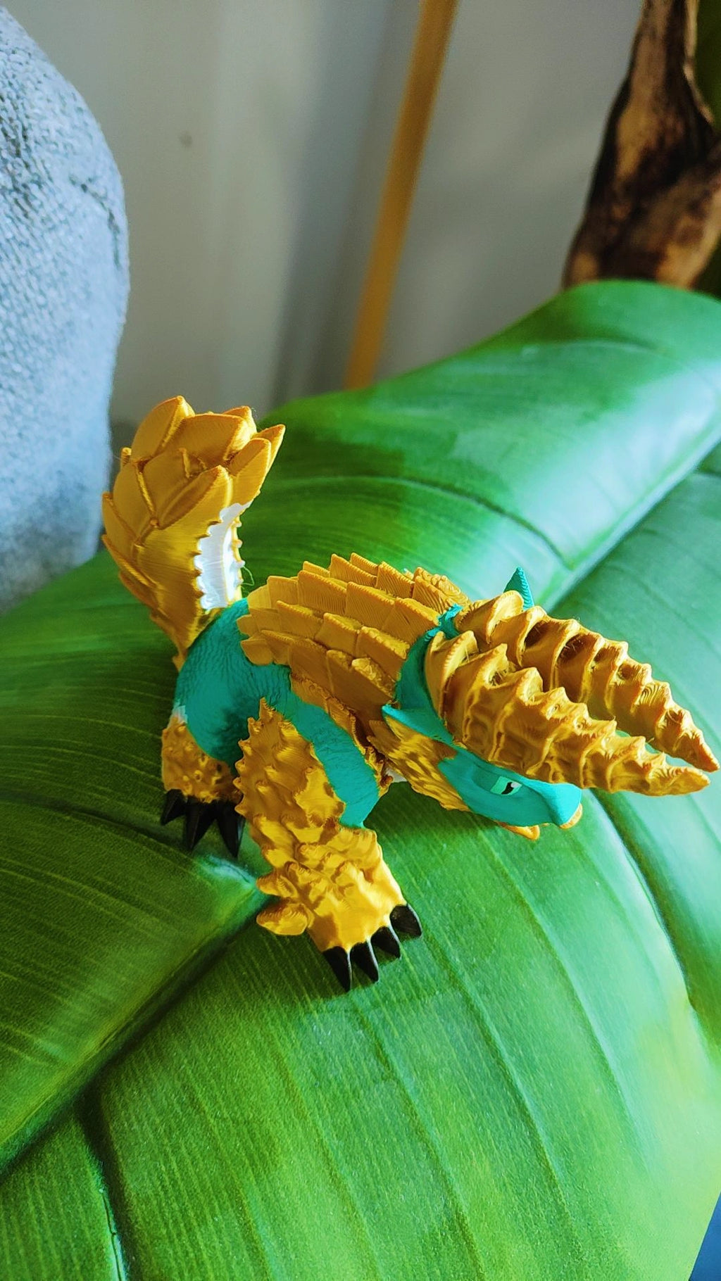 Figura Zinogre Monster Hunter – Coleccionable 3D Pintado a Mano