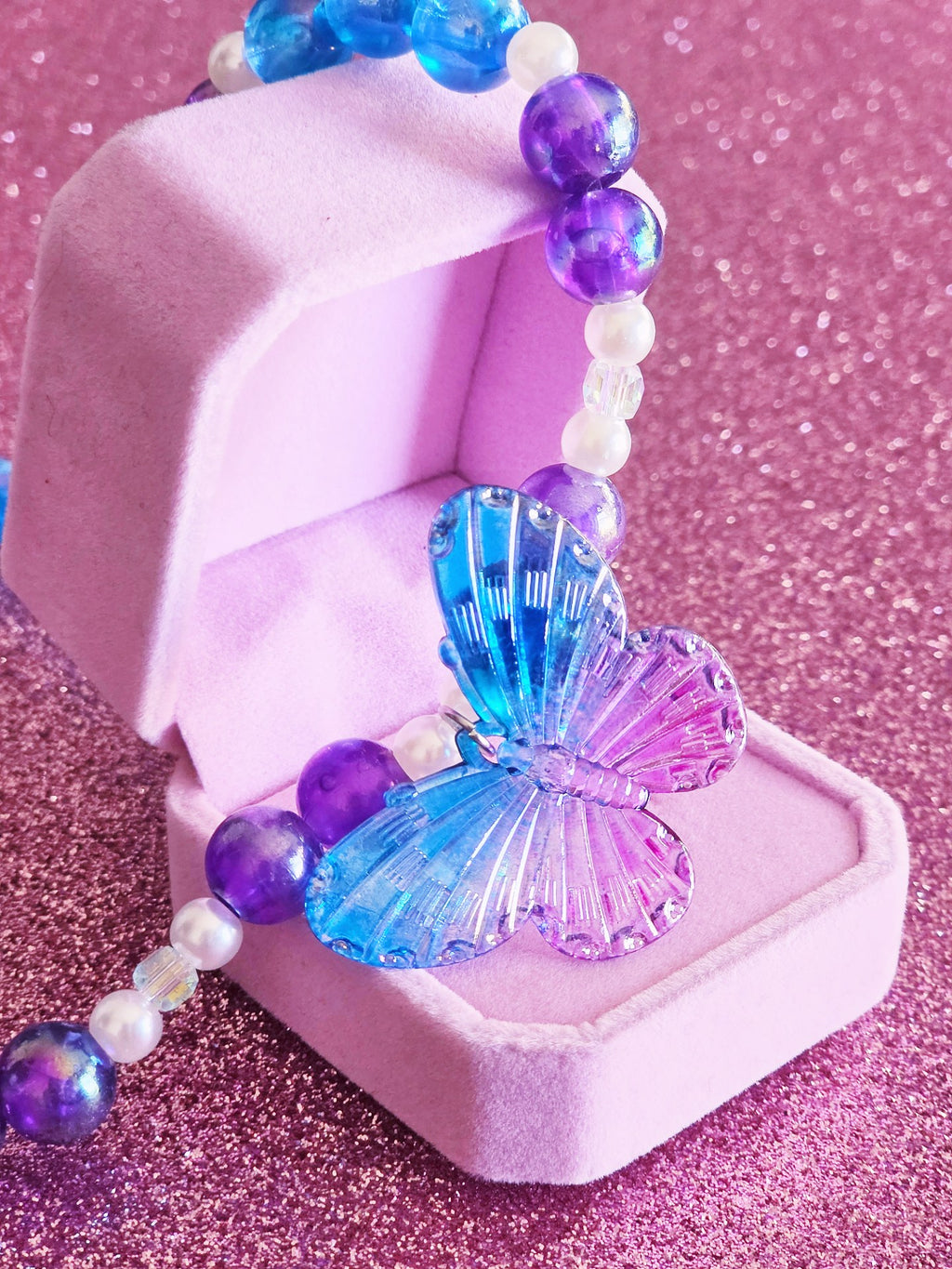 Collar Mariposa Fantasia Quicksilver Fairy Romantasy
