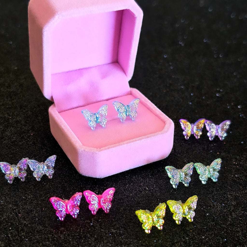 Pendientes Mariposas Fairycore | Little Fantasies – WitchBelyArt