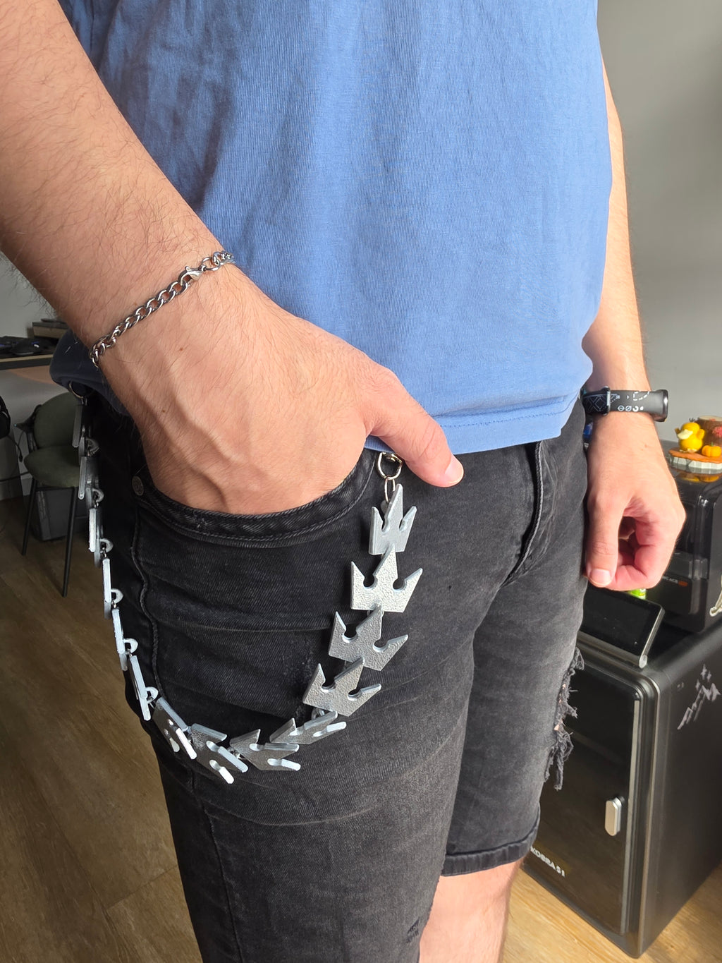 Kingdom Hearts Chain Sora Inspired | Joyería Cosplay 3D