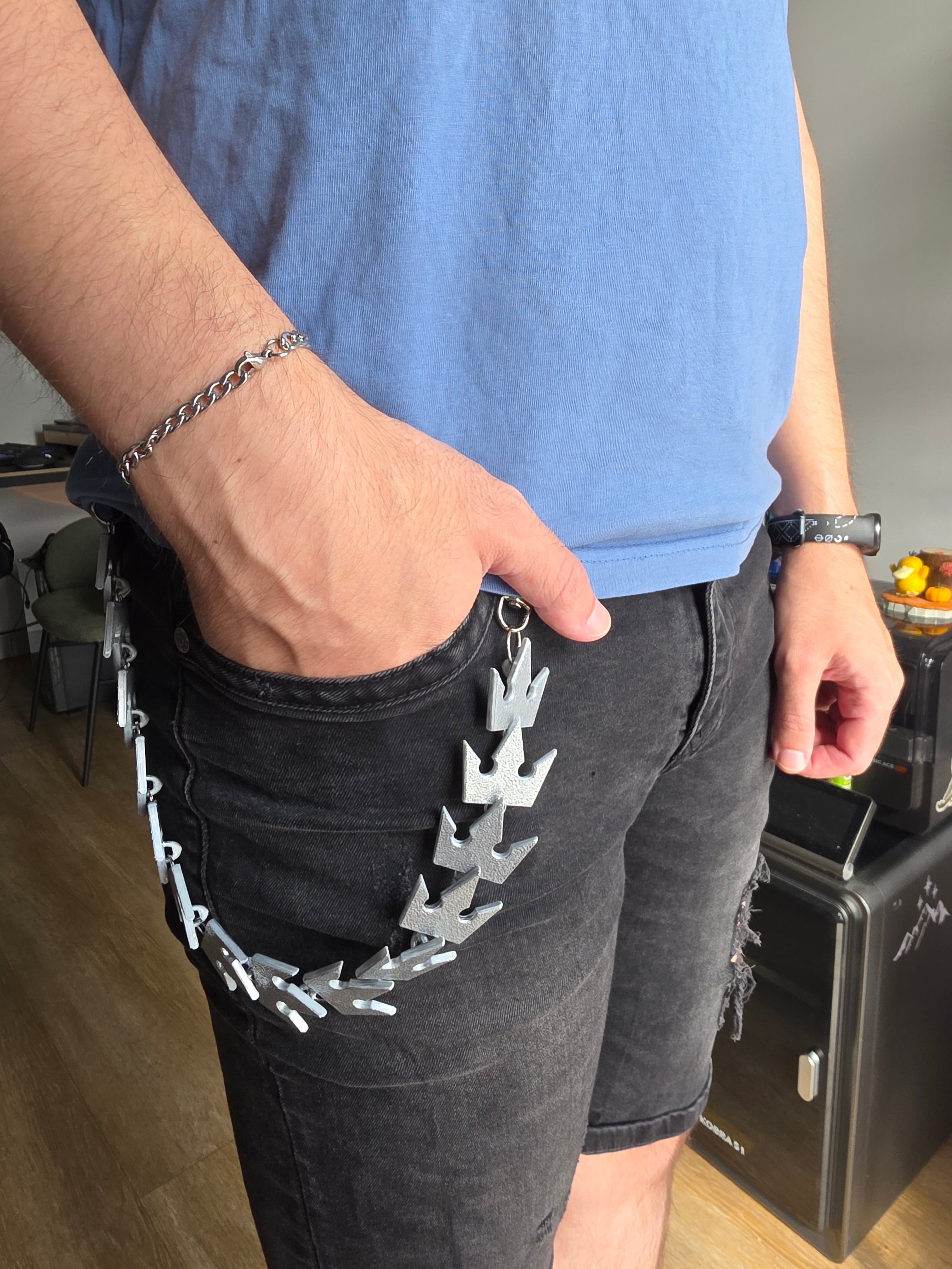 Kingdom Hearts Chain Sora Inspired | Joyería Cosplay 3D