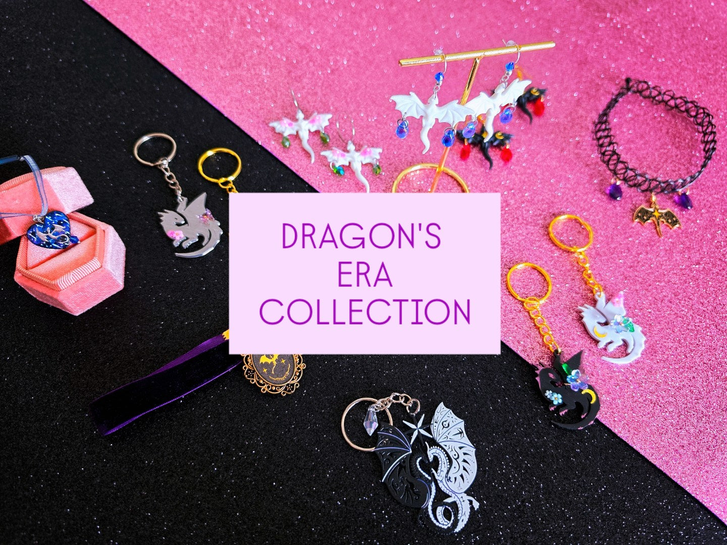 Dragon's Era Collection – Fantasy Dragon Necklace | WitchBelyArt
