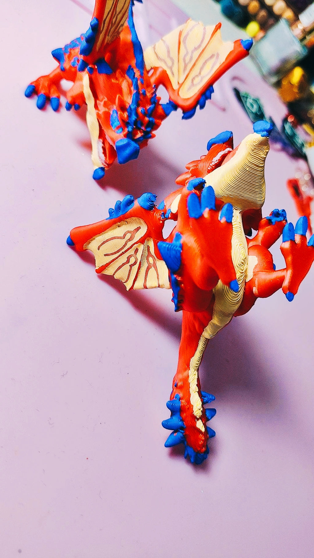 Figura Rathalos Monster Hunter – Coleccionable 3D Pintado a Mano