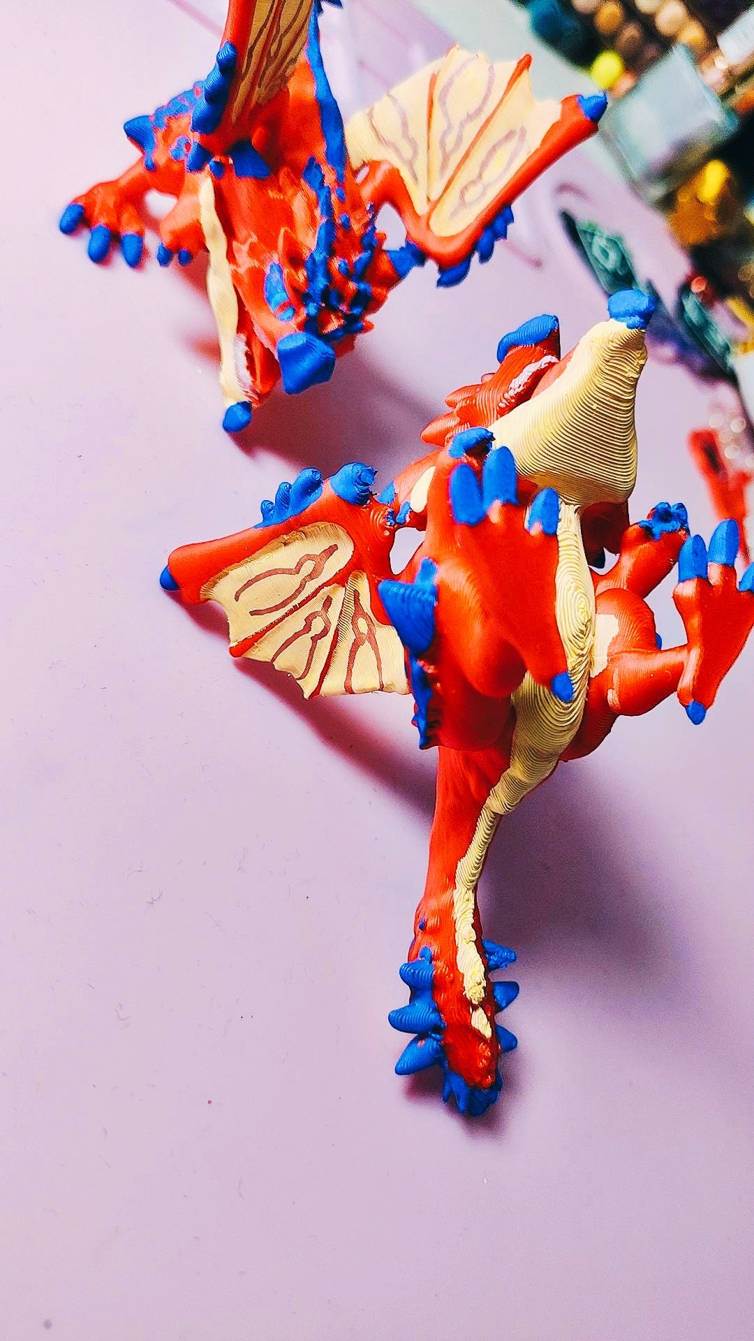 Figura Rathalos Monster Hunter – Coleccionable 3D Pintado a Mano