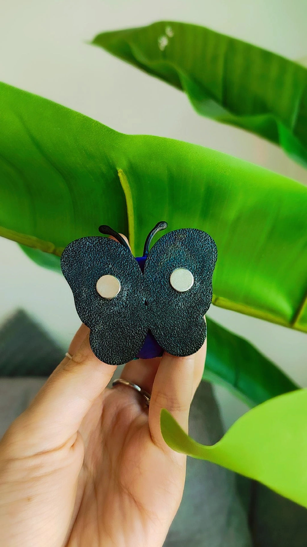 Imán Butterfree Pokémon 3D Pintado a Mano | WitchBelyArt