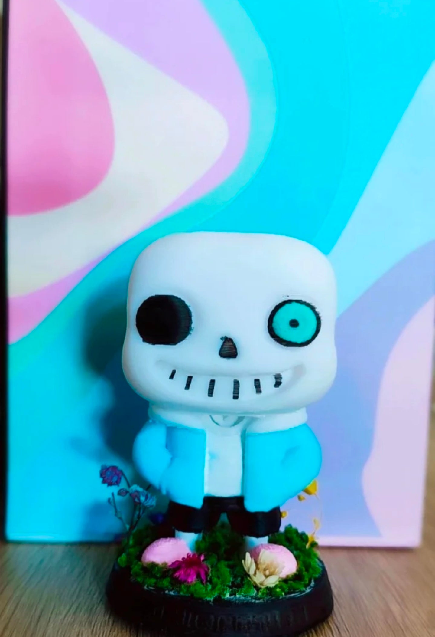 Figura Sans Undertale – Terrario Hecho a Mano | Edición Limitada