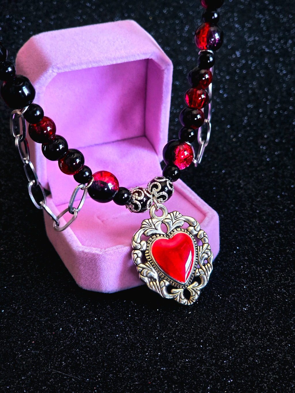 Gargantilla Death Note Goth | Choker Hecho a Mano Acero Inoxidable