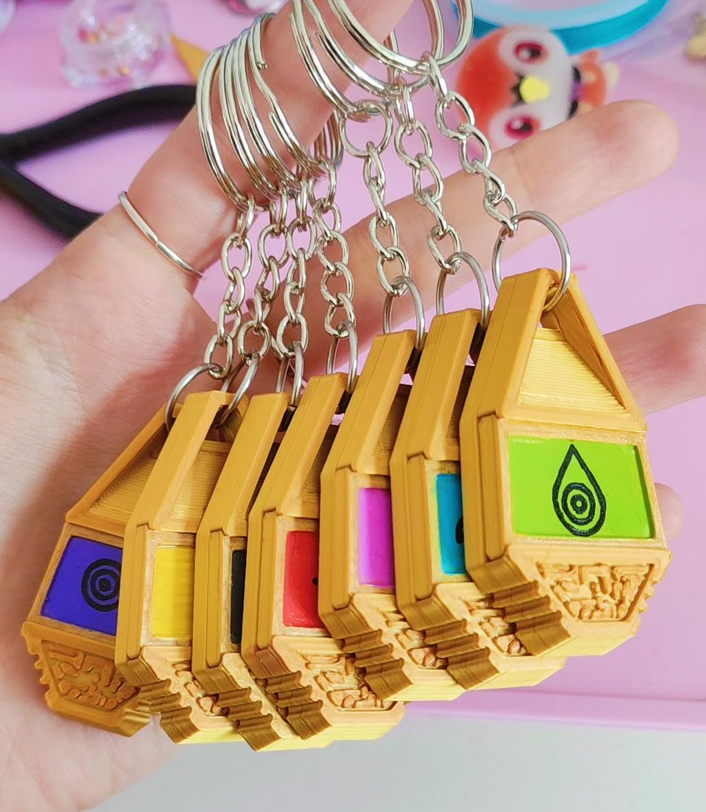 Llaveros Digimon – Figuras 3D Pintadas a Mano | Anime Artesanal