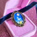 Gargantilla terciopelo Odette Vintage Coquette Swan