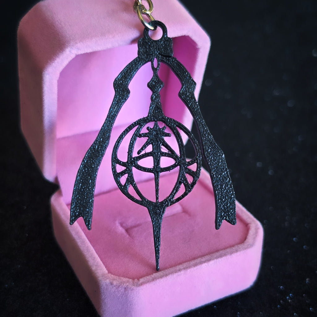 Llavero anime Madoka Magica Semilla del Dolor Cosplay Dark
