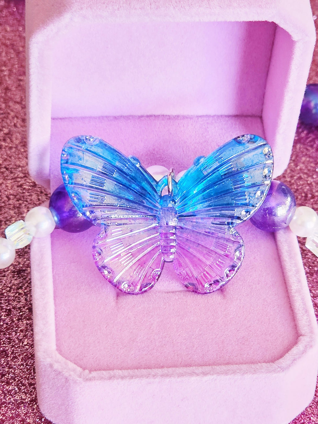 Collar Mariposa Fantasia Quicksilver Fairy Romantasy