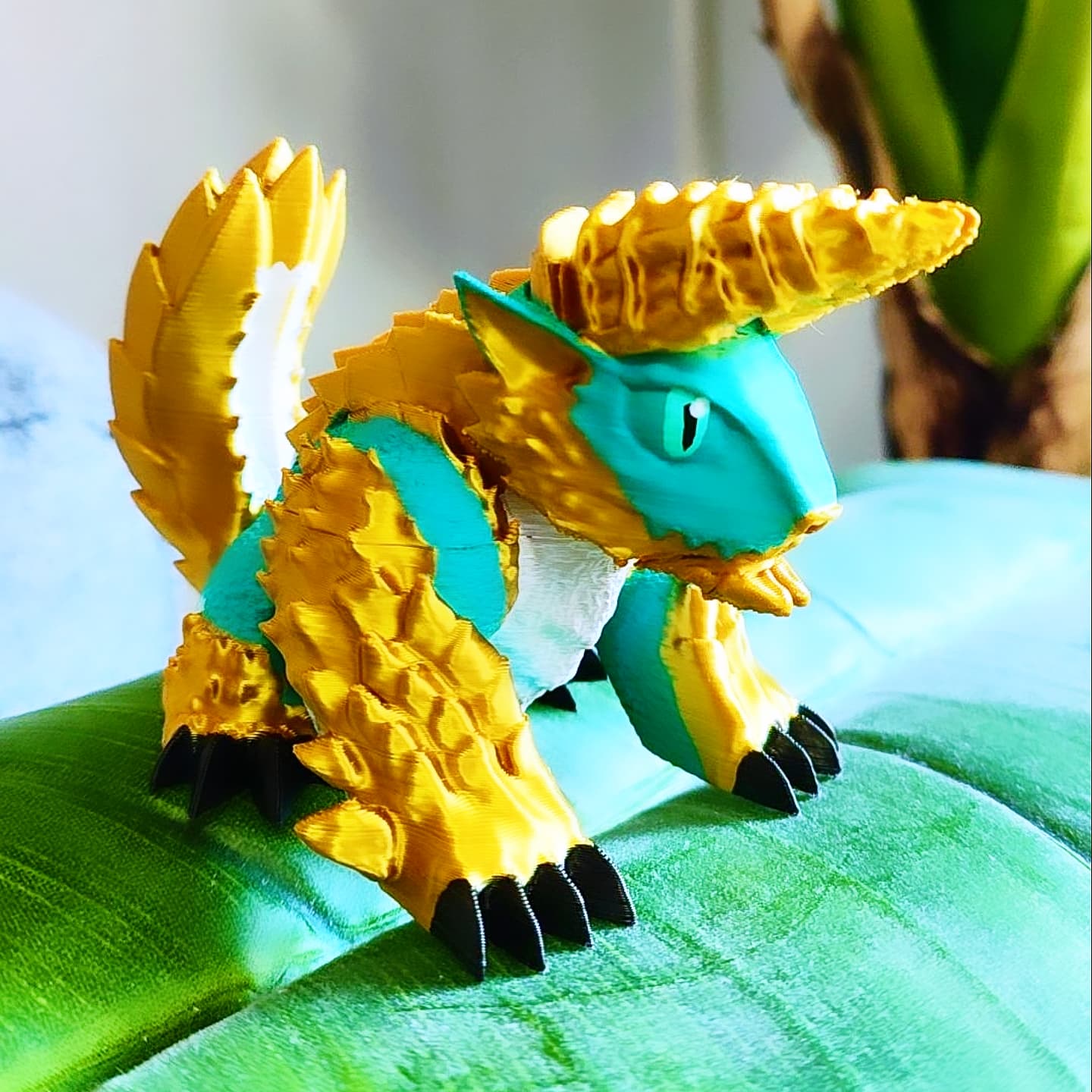 Figura Zinogre Monster Hunter – Coleccionable 3D Pintado a Mano