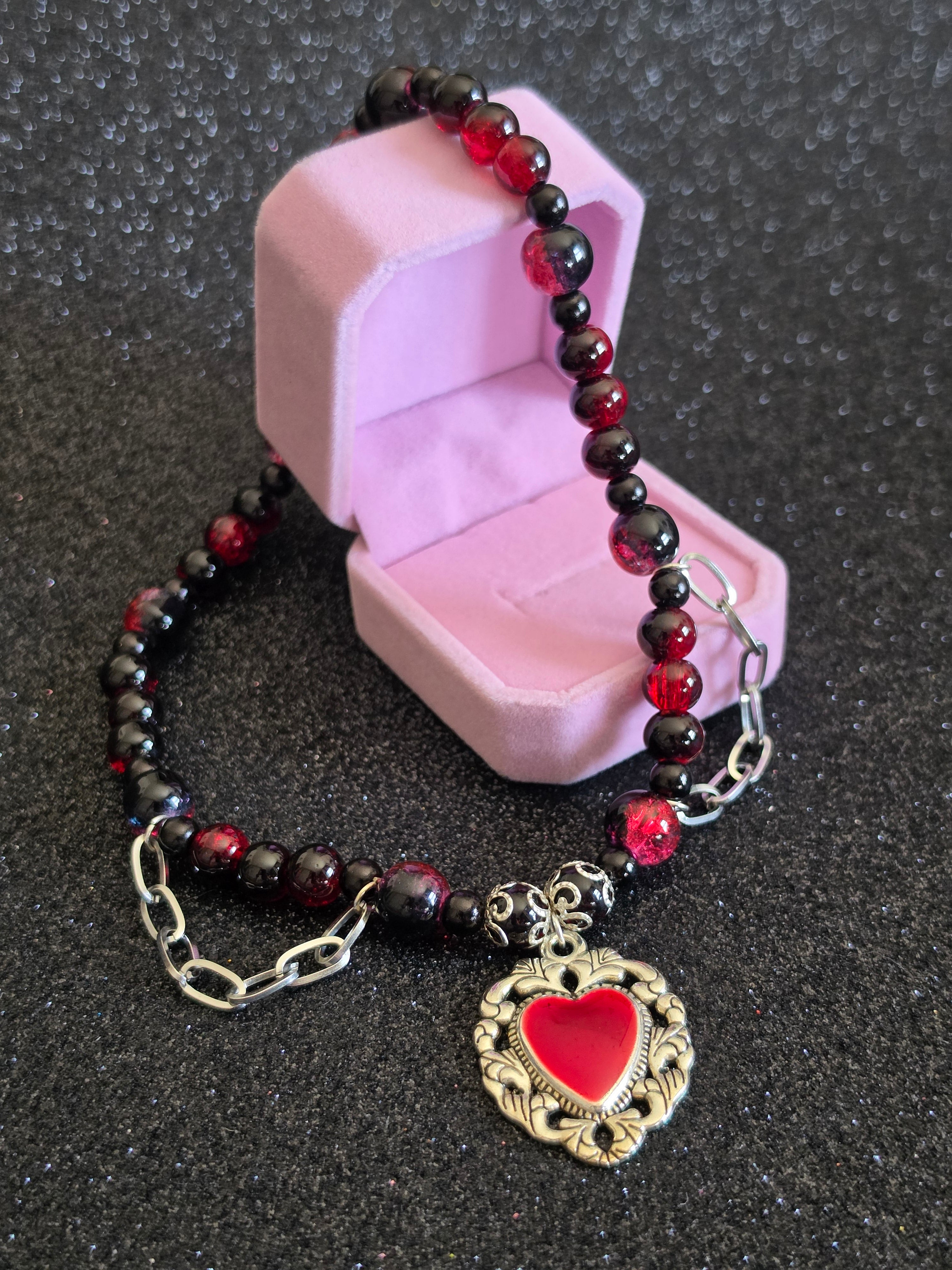 Gargantilla Death Note Goth | Choker Hecho a Mano Acero Inoxidable