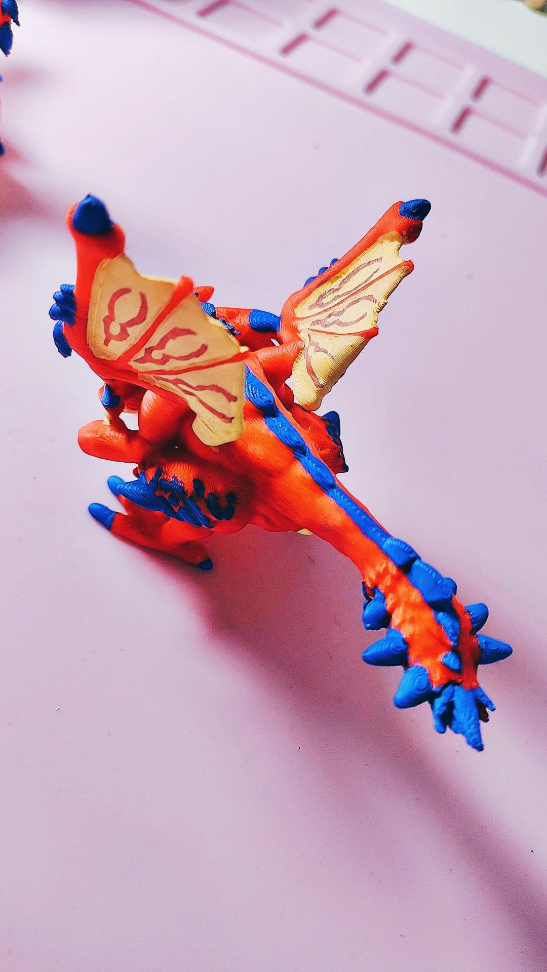 Figura Rathalos Monster Hunter – Coleccionable 3D Pintado a Mano