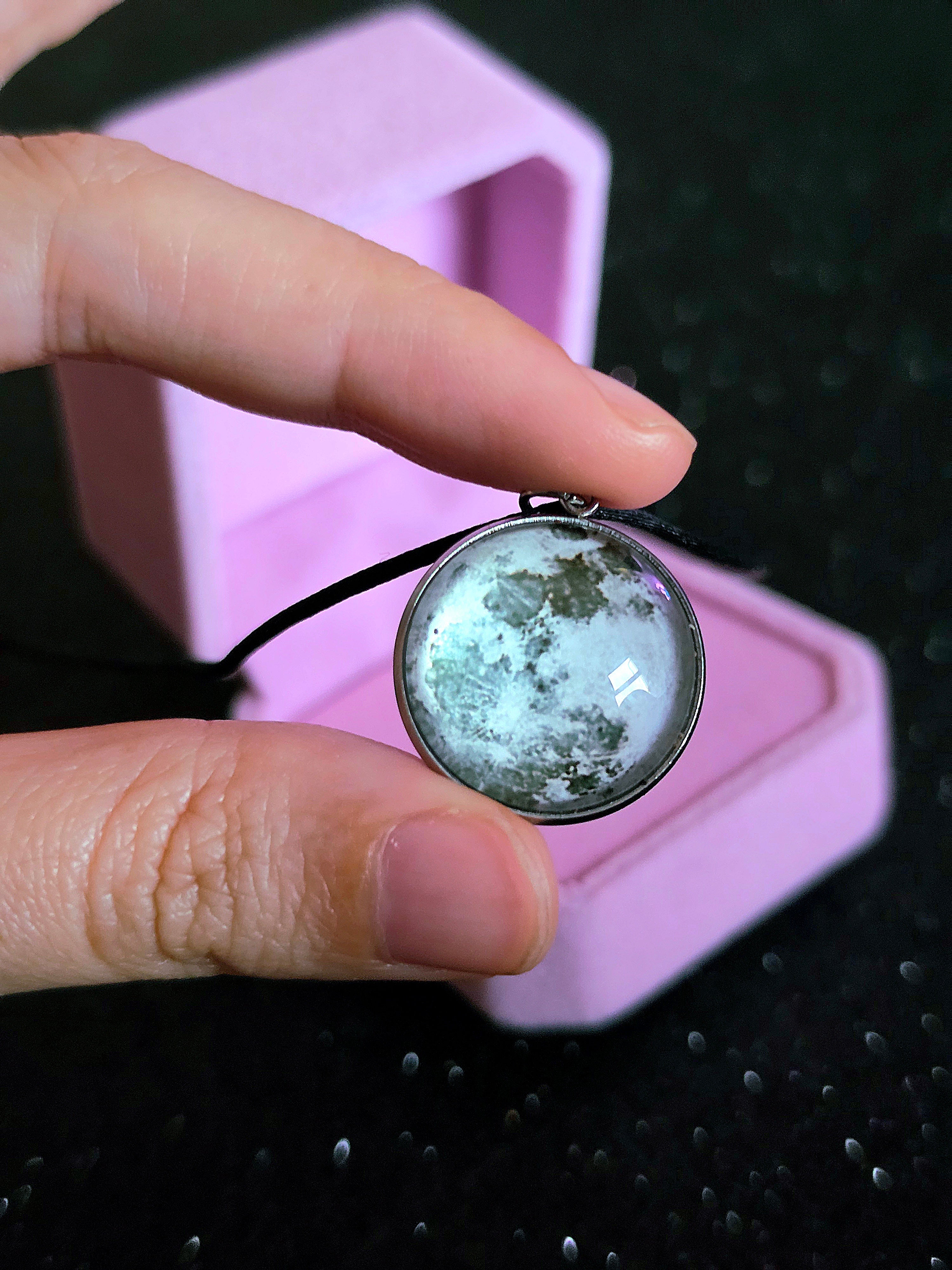 Collar Moon ajustable fase lunar luna llena