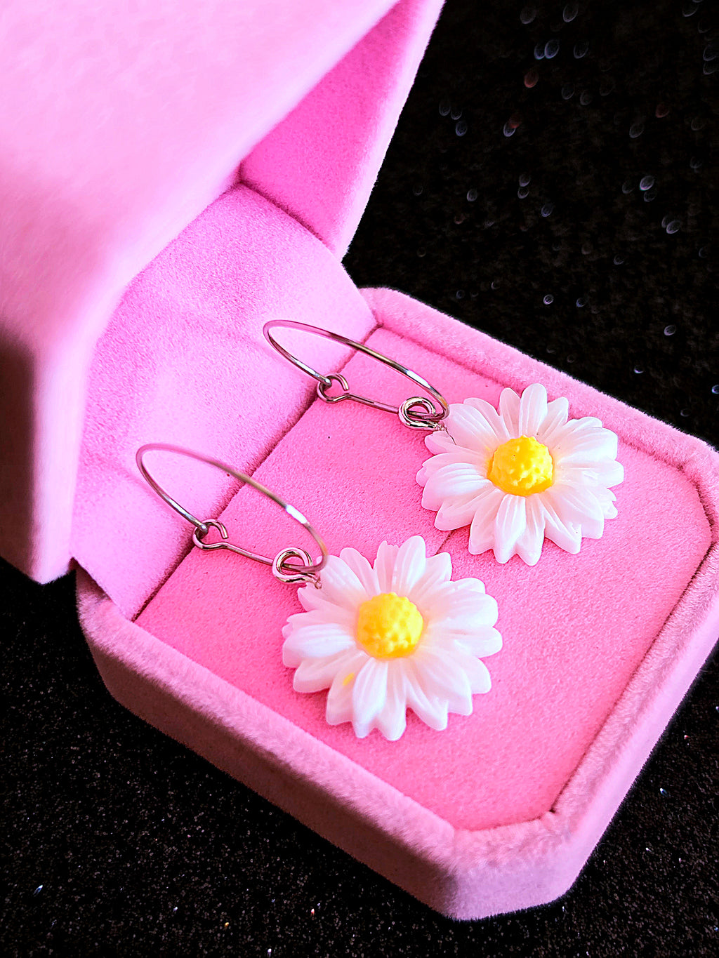 Conjunto Gargantilla y Pendientes de Margaritas Fairycore