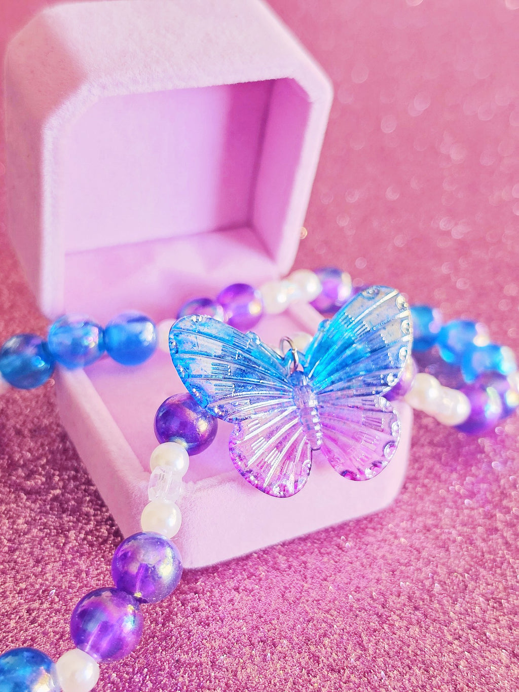 Collar Mariposa Fantasia Quicksilver Fairy Romantasy