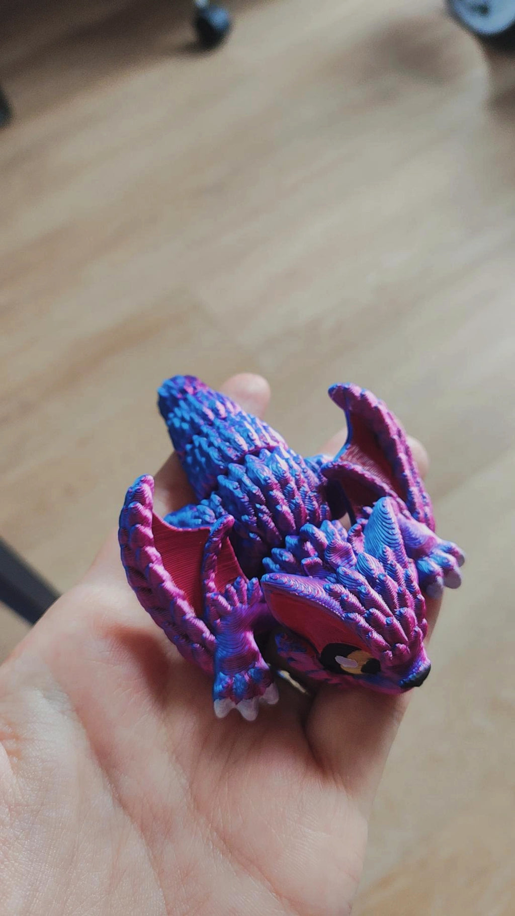 Figura Nargacuga Kawaii Articulable Monster Hunter – Hecha a Mano