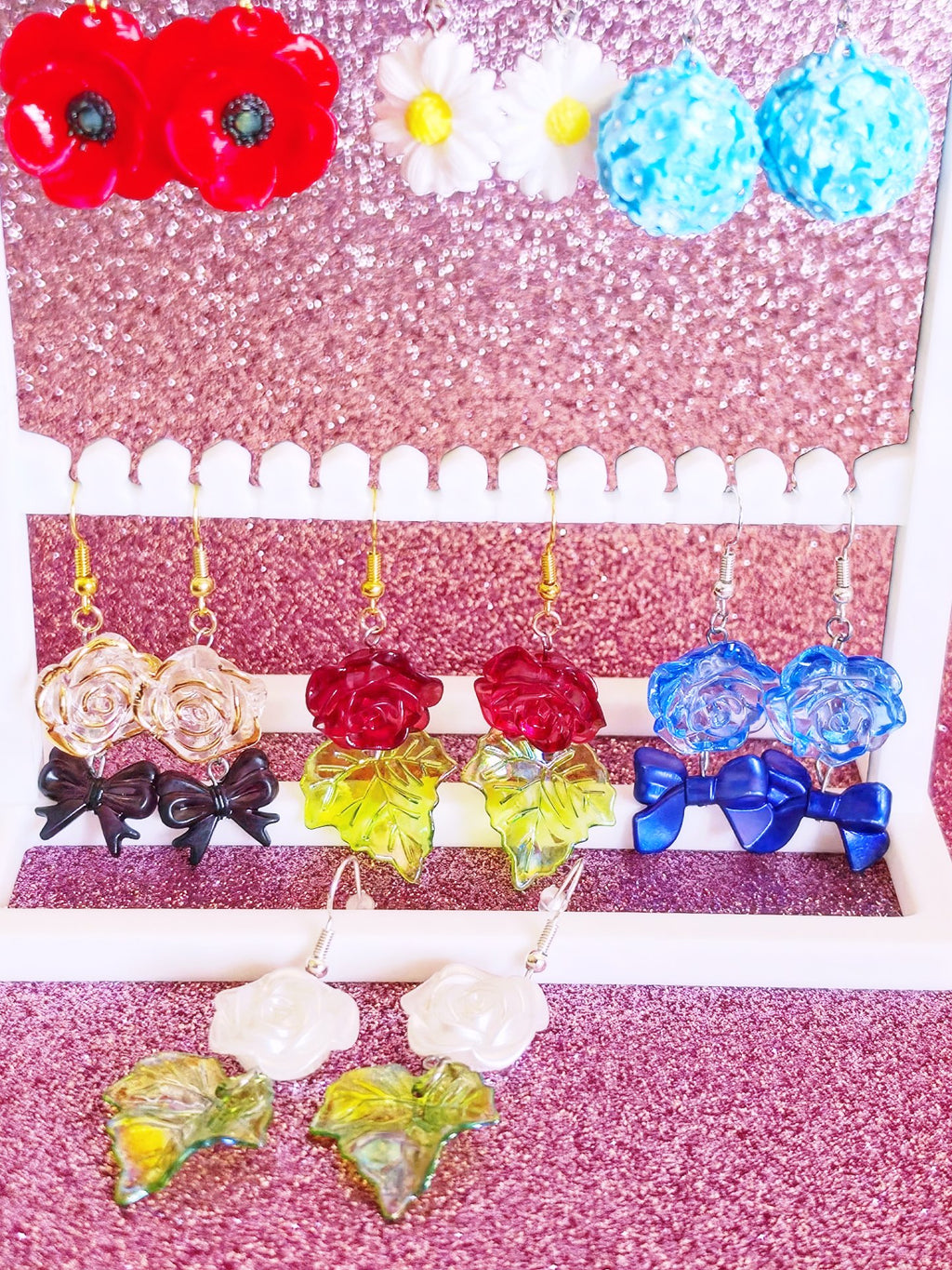 Pendientes Florales Hechos a Mano | Colección Floral