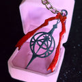 Llavero anime Madoka Magica Semilla del Dolor Cosplay Dark